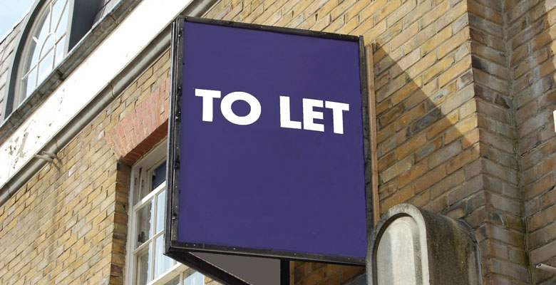 to let sign in London